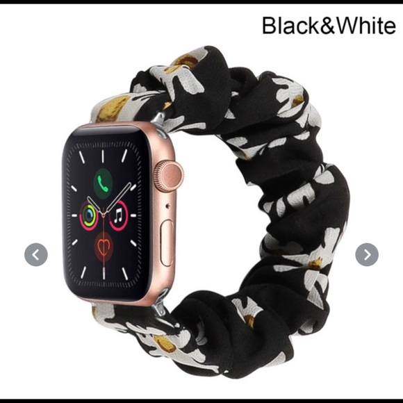 NWT 3 choices Scrunchie Apple Watch Band - Picture 2 of 9
